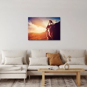 Obraz -Wspinacze (70x50 cm)