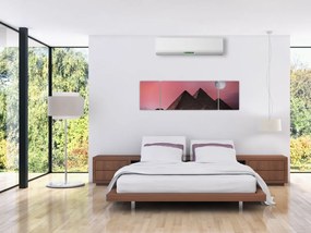 Obraz - Piramidy w Gizie, Egipt (170x50 cm)
