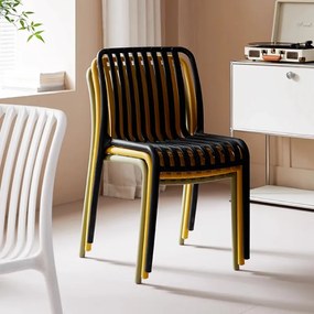 Plastowe krzesło TREGO, białe