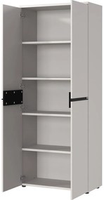 Kremowa szafa 81x197 cm Bedano – Germania