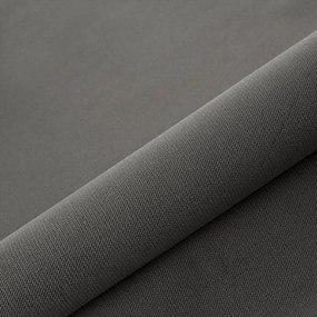 Ciemnoszare tapicerowane łóżko dwuosobowe ze schowkiem ze stelażem 180x200 cm Solvo – Maison de Rêve
