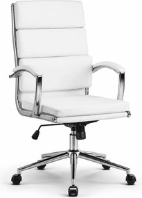 Fotel obrotowy Bralani z ekoskóry – ergonomiczny i komfortowy do biura lub domu