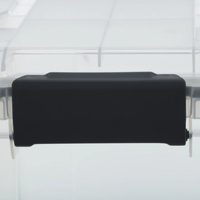 Pojemnik plastikowy z pokrywą PROTECT, 18 l