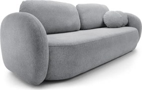 Sofa OLIO z funkcja spania i pojemnikiem JASNY SZARY ARAGON 93