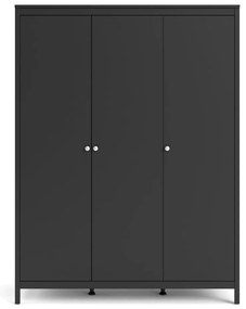 Czarna szafa 150x199 cm Madrid – Tvilum
