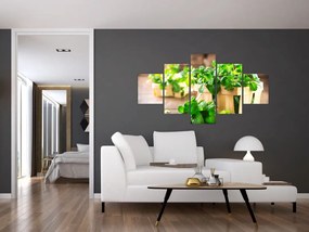 Obraz świeżej mięty (125x70 cm)