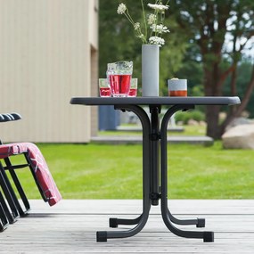 Stół ogrodowy Dine &amp; Relax 150 x 90 cm pizarra / antracyt PATIO