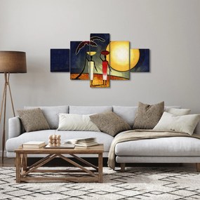 Obraz starożytnego obrazu (125x70 cm)
