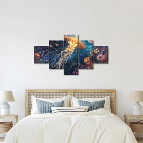 Obraz - Magiczna meduza (125x70 cm)