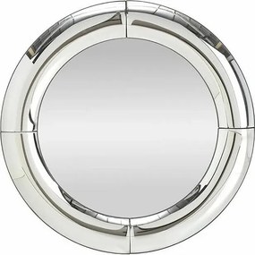 Lustro dekoracyjne MOON 80x80cm srebrne