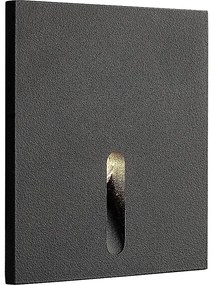 Rabalux 71171 - LED Oświetlenie schodowe BOVEN LED/3W/230V czarny