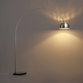 Nowoczesna lampa łukowa ze stali regulowana - Grande