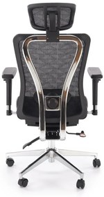Fotel biurowy VIXEN czarny ergonomiczny  HALMAR