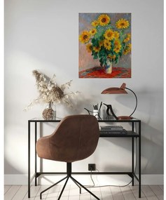 Reprodukcja obrazu Claude'a Moneta Bouquet of Sunflowers – Fedkolor, 40x50cm