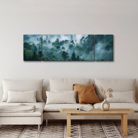 Obraz - Las we mgle (170x50 cm)