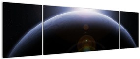 Obraz ciała kosmicznego (170x50 cm)