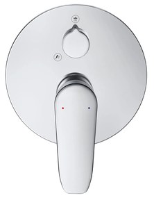 Duravit B.1 bateria prysznicowaMosiądz - Chrom - 2 tryby wylewki - Ø 17 cm