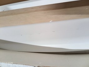 PROMOCJA Biały stół jadalniany COMBO II 120(160)X80, rozkładany II. gatunek