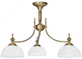 Ciemno złoty żyrandol do pokoju H-S3DKN