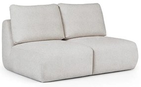 Jasnoszara sofa z materiału bouclé 164 cm Mirel – Rodier