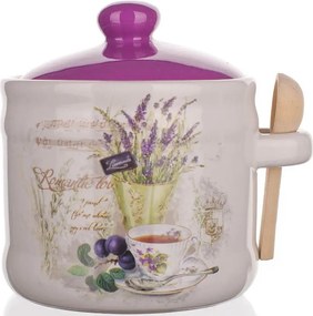 Banquet LAVENDER  pojemnik z łyżeczką