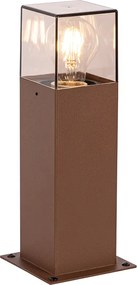 Inteligentna lampa stojąca ogrodowa brązowa rdza 30 cm z WiFi P45 - Denmark