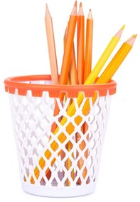 Plastikowy organizer na artykuły papiernicze Basket – Balvi