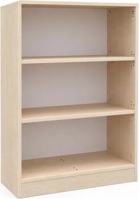 Niski regał biurowy z półkami Simple, 80x40x120,5 cm, index 80-3P