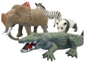 Woopie zestaw figurki safari + mata 24 el.