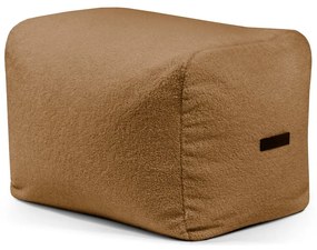 Brązowy worek do siedzenia z materiału bouclé Plus 70 Lounge – SLOWDOWN