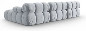 Jasnoniebieska aksamitna sofa 285 cm Bellis – Micadoni Home