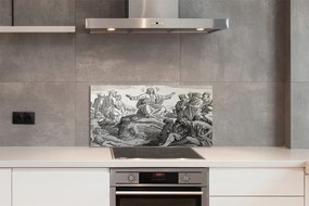 Szklany Panel Biblijne Nauczanie Jezusa