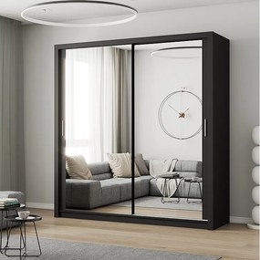 Szafa z drzwiami przesuwnymi MILAN 203 cm