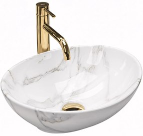 Umywalka nablatowa Rea Sofia Aiax Shiny