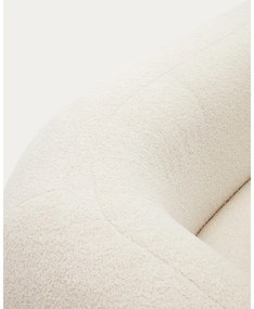 Kremowa sofa z materiału bouclé 246 cm Martina – Kave Home