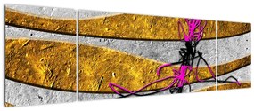 Obraz abstrakcji (170x50 cm)
