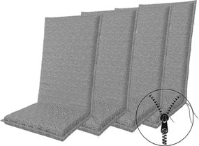Doppler ART 4042 wysoki - zestaw 4 szt. zestaw 4 szt. poduszek na krzesło z wysokim oparciem
