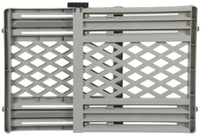 Regulowana plastikowa bariera dla zwierząt domowych