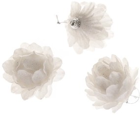 Zestaw zawieszek dekoracyjnych Fiore 8 cm, 3 szt.