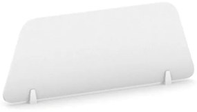 Parawan stołowy MIRELLI A+, 800 x 300 mm, biały