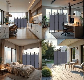 Casaria Parawan LUCCA, 163x180cm, antracytowa