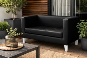 Sofa Monaco : Kolor nogi - Biała, Kolor tkaniny - EKO-SKÓRA - 1D, Typ tkaniny - Eko-skóra , Wysokość nogi - 15 cm