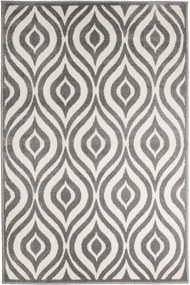 Dywan Koloreo Muszelki biało - szary 200x300 Prostokąt