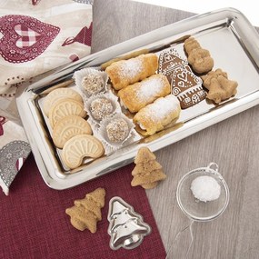 Taca ze stali nierdzewnej 17x38,5 cm Long – Orion