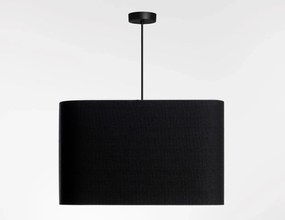 Lampa wisząca KWADRO LEN 005-40w20 czarna/beżowa BPS KONCEPT