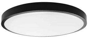 LED Plafon łazienkowy LED/24W/230V 4000K IP44 śr. 29,5 cm czarny