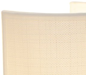 Inteligentna lampa ścienna biała z WiFi A60 - Simple Drum Jute Nowoczesny Oswietlenie wewnetrzne