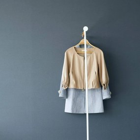 Biały metalowy wieszak ścienny 38,5 cm Tower – YAMAZAKI