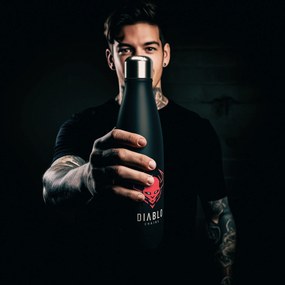 Butelka termiczna Diablo Chairs, czarna