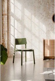 Zielone krzesło sztaplowane Wem – noo.ma